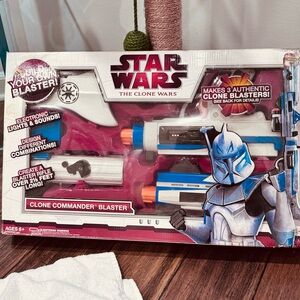 Star Wars: The Clone Wars Clone Commander COLLECTORS Blaster